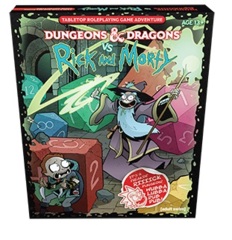 D&D Dungeons and Dragons vs. Rick and Morty